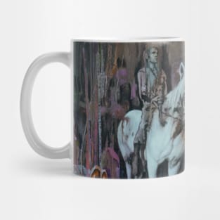 White Horse Mug